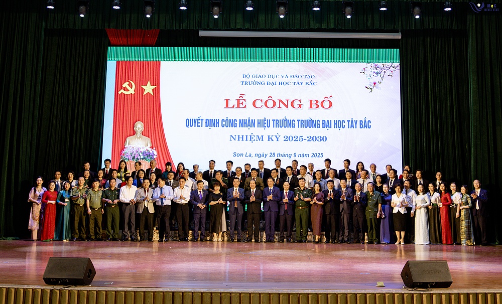 Lễ Công bố Quyết định công nhận Hiệu trưởng Trường Đại học Tây Bắc nhiệm kỳ 2025 – 2030
