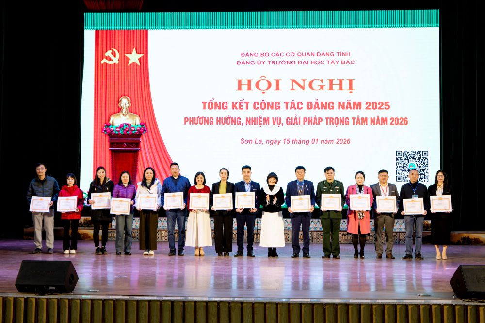 Trường Đại học Tây Bắc tổ chức Hội nghị tổng kết công tác Đảng năm 2025 và phương hướng nhiệm vụ năm 2026