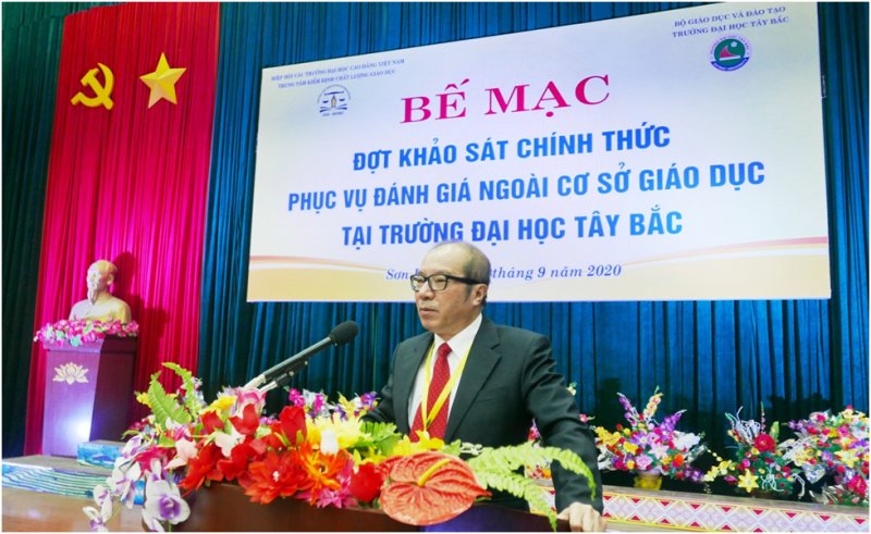 Bế mạc đợt khảo sát chính thức của Đoàn chuyên gia đánh giá ngoài tại Trường Đại học Tây Bắc