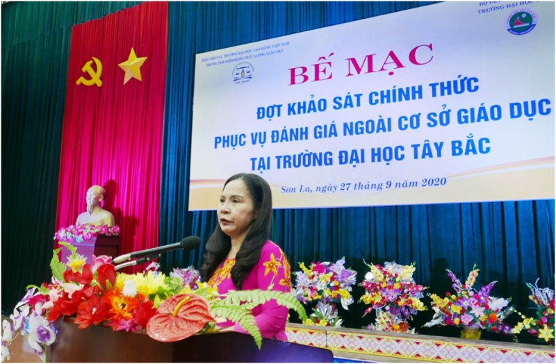 Bế mạc đợt khảo sát chính thức của Đoàn chuyên gia đánh giá ngoài tại Trường Đại học Tây Bắc