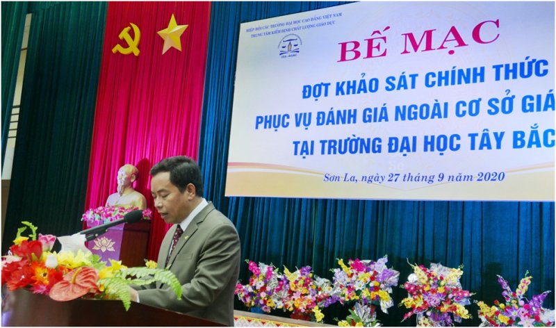 Bế mạc đợt khảo sát chính thức của Đoàn chuyên gia đánh giá ngoài tại Trường Đại học Tây Bắc
