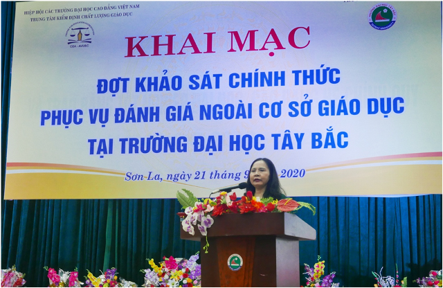 Khai mạc đợt khảo sát chính thức phục vụ đánh giá ngoài cơ sở giáo dục tại Trường Đại học Tây Bắc