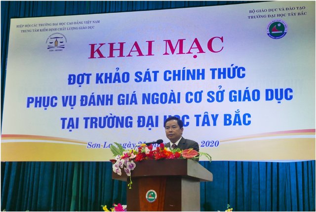 Khai mạc đợt khảo sát chính thức phục vụ đánh giá ngoài cơ sở giáo dục tại Trường Đại học Tây Bắc