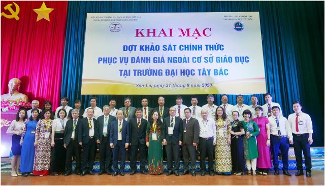 Khai mạc đợt khảo sát chính thức phục vụ đánh giá ngoài cơ sở giáo dục tại Trường Đại học Tây Bắc