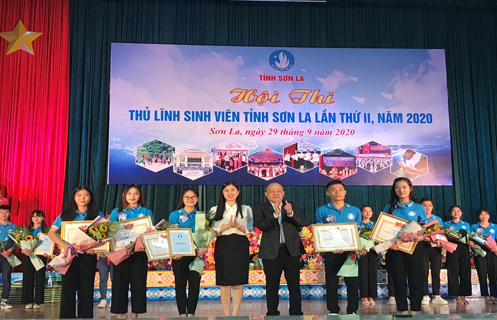 Hội Sinh viên Trường Đại học Tây Bắc giành giải Nhất Hội thi Thủ lĩnh sinh viên tỉnh Sơn La, lần thứ II, năm 2020