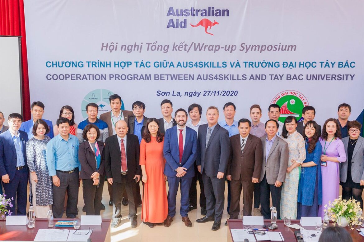Hội nghị tổng kết hợp tác giữa Chương trình Úc cùng Việt Nam phát triển nguồn Nhân lực (Aus4Skills) và Trường Đại học Tây Bắc