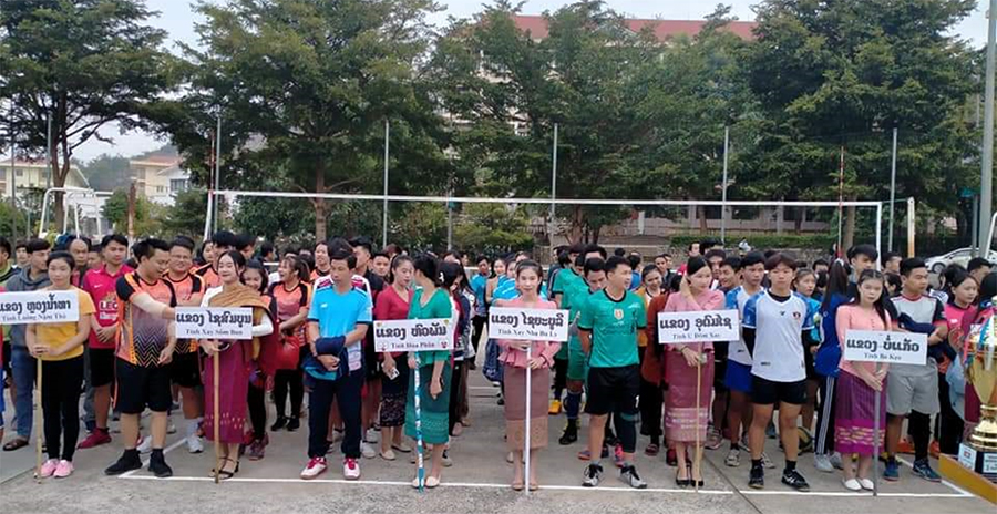 Giải Bóng chuyền chào mừng 45 năm Quốc khánh Nước CHDCND Lào tại Trường Đại học Tây Bắc