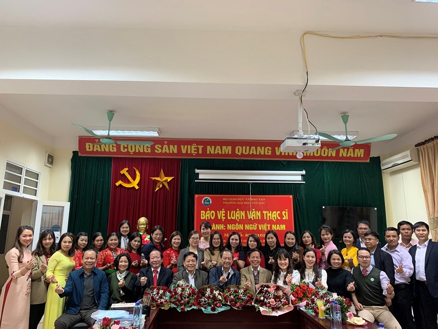 Bảo vệ luận văn Thạc sĩ khóa 7 chuyên ngành Ngôn ngữ Việt Nam tại Trường Đại học Tây Bắc