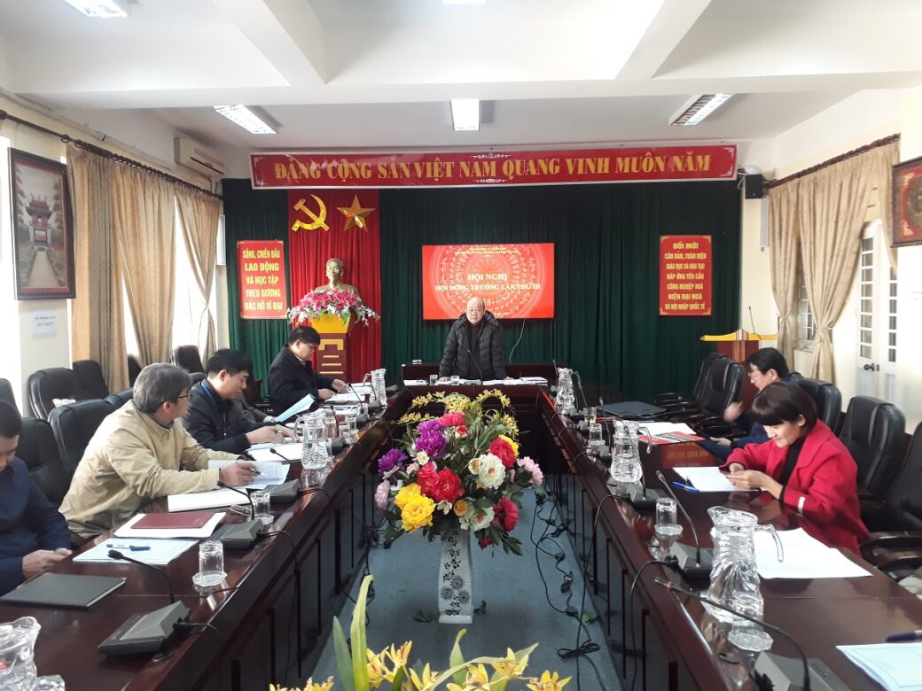 Hội nghị lần thứ 3 của Hội đồng trường Trường Đại học Tây Bắc