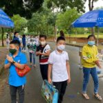 Công tác tổ chức phòng, chống dịch Covid-19, đảm bảo an ninh trật tự và an toàn giao thông trong kỳ thi tuyển sinh vào lớp 6, lớp 10 Trường TH, THCS, THPT Chu Văn An