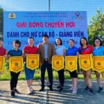 Khai mạc Giải bóng chuyền hơi nữ chào mừng năm học mới và kỷ niệm Ngày Nhà giáo Việt Nam 20/11/2021