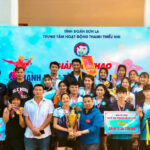Đoàn thể thao Trường Đại học Tây Bắc tham dự Giải thể thao thanh niên tỉnh Sơn La năm 2022