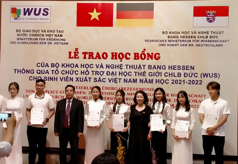 Sinh viên Trường Đại học Tây Bắc vinh dự được nhận học bổng  Hessen – CHLB Đức, năm học 2021 – 2022