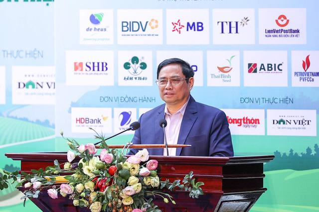 TỔNG THUẬT: Thủ tướng Phạm Minh Chính đối thoại với nông dân Việt Nam