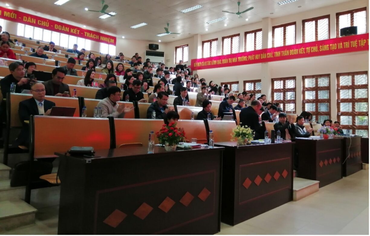Hội nghị Tổng kết công tác Đảng năm 2022 và Triển khai nhiệm vụ năm 2023 tại Trường Đại học Tây Bắc