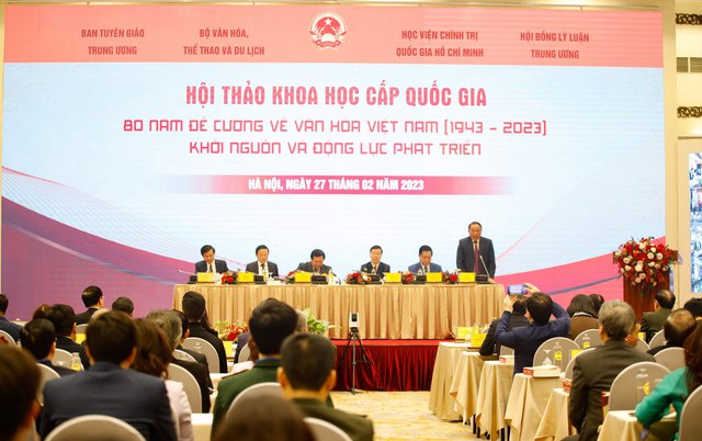 Hội thảo Quốc gia “80 năm Đề cương về văn hóa Việt Nam – Khởi nguồn và động lực phát triển”