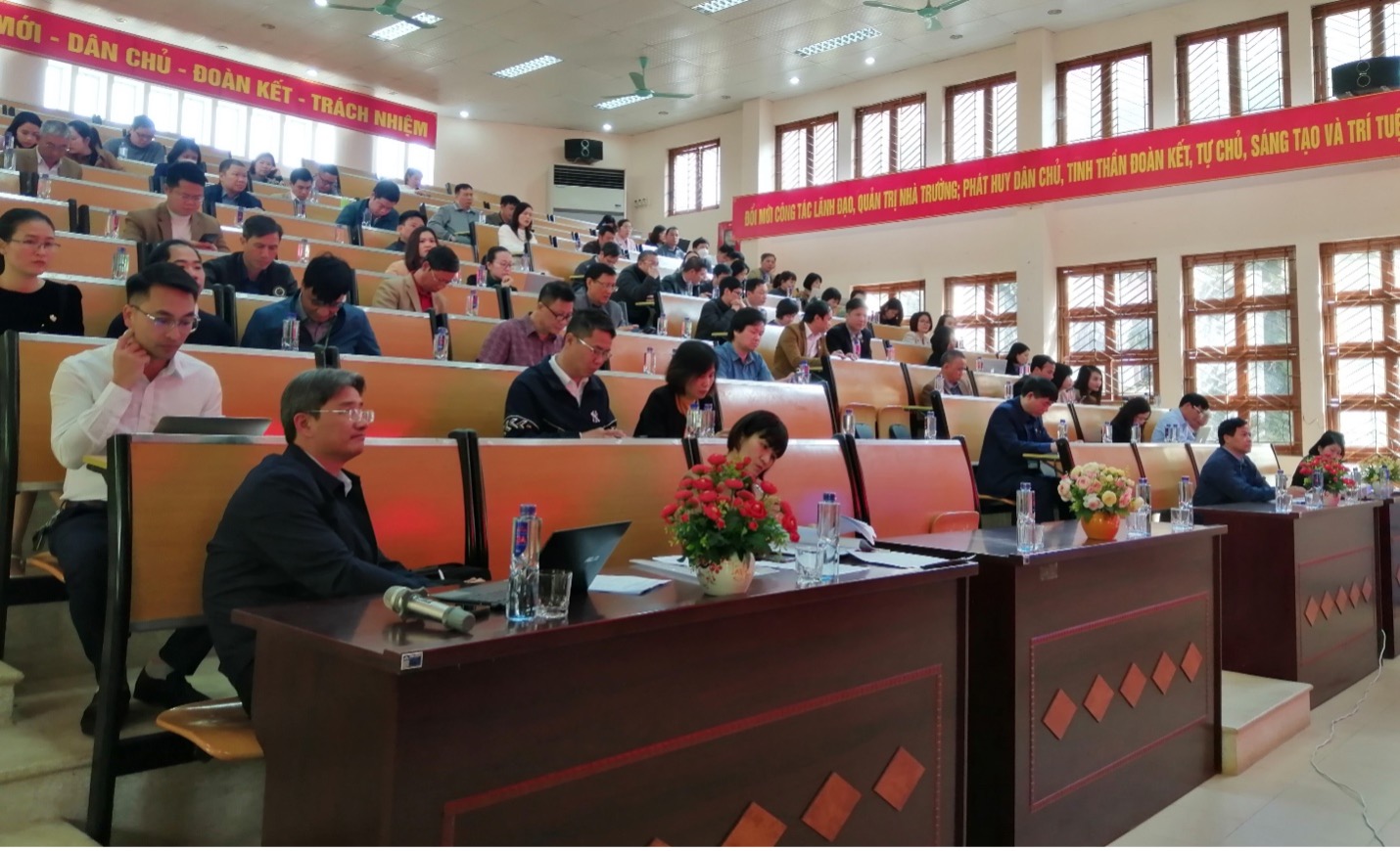 Hội nghị chuyên đề “Phát triển đội ngũ giảng viên cán bộ giai đoạn 2023 - 2025 và giai đoạn 2025 - 2030 đáp ứng yêu cầu xây dựng, củng cố đảng và hệ thống chính trị trong tình hình mới”