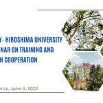 Seminar "Trao đổi thông tin về đào tạo và nghiên cứu của Trường Đại học Tây Bắc và Trường Đại học Hiroshima"