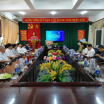 Gặp mặt đoàn sinh viên thực tập Ngành Quản lý giáo dục, Trường Đại học Sư phạm Hà Nội tại Trường Đại học Tây Bắc