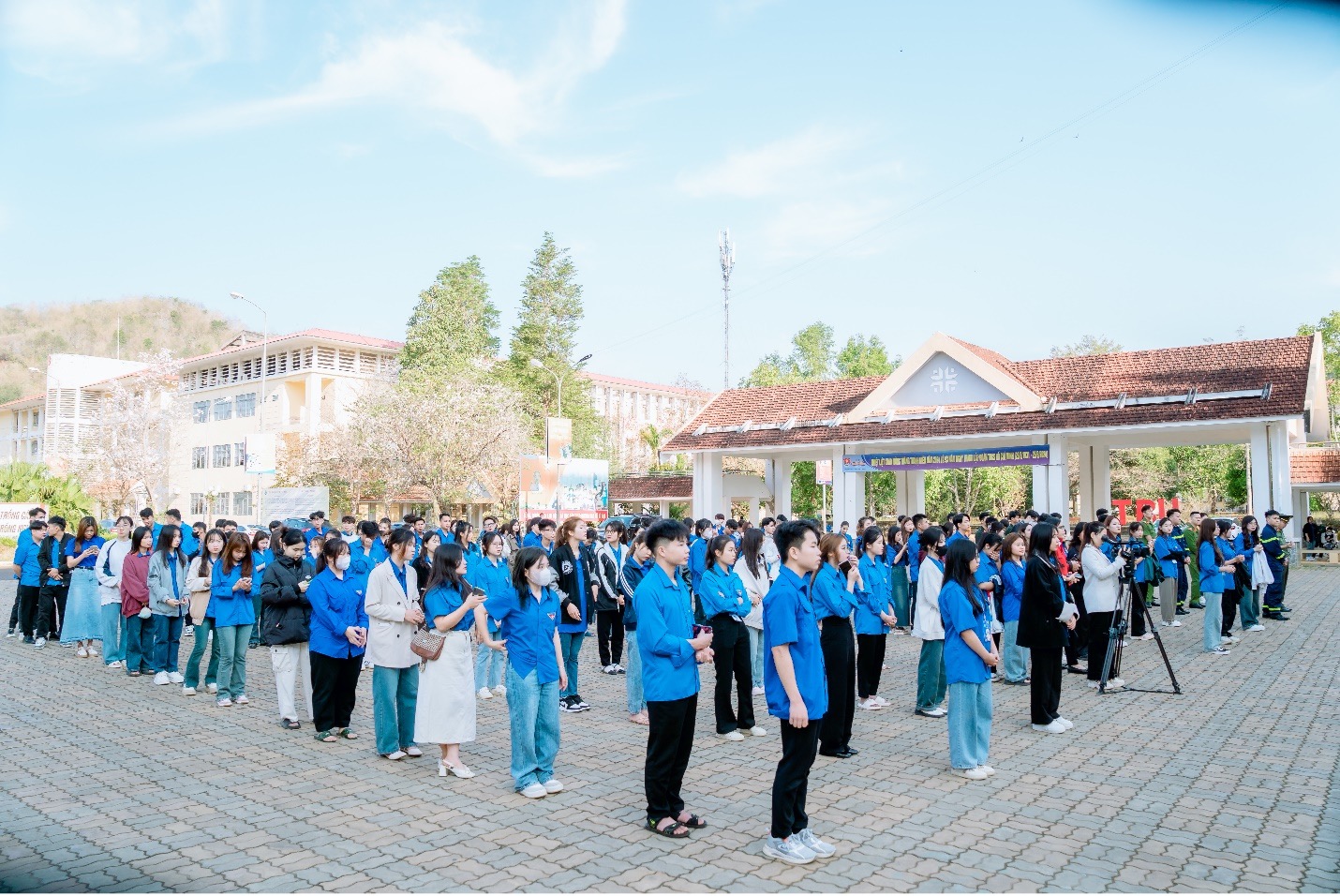 Trường Đại học Tây Bắc phối hợp tổ chức "Ngày hội hiến máu - Giọt hồng tình nguyện" năm 2024
