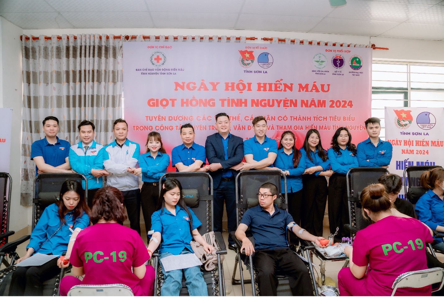 Trường Đại học Tây Bắc phối hợp tổ chức "Ngày hội hiến máu - Giọt hồng tình nguyện" năm 2024