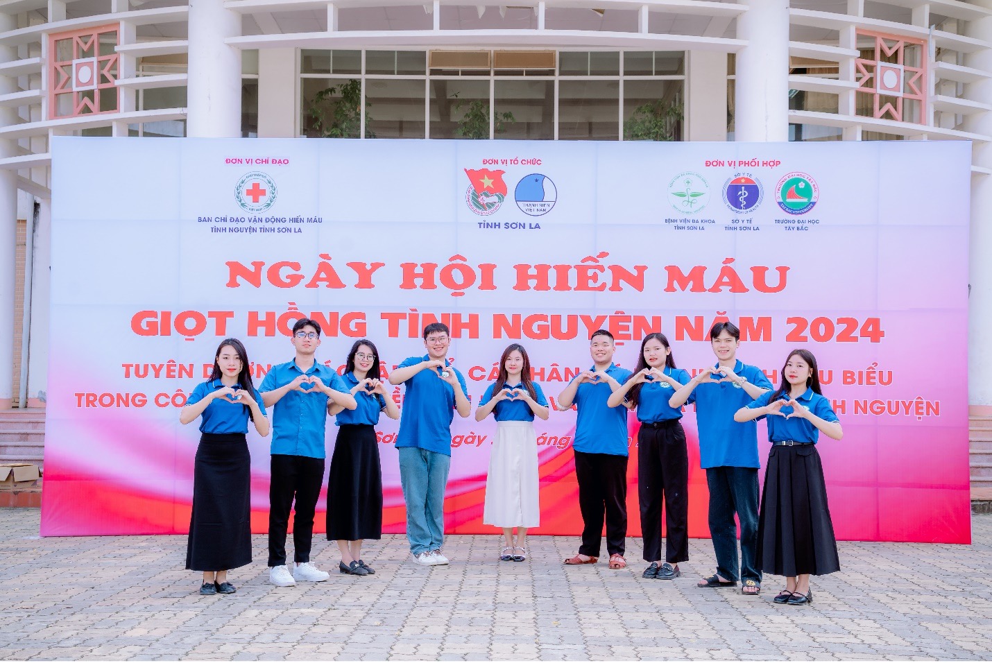 Trường Đại học Tây Bắc phối hợp tổ chức "Ngày hội hiến máu - Giọt hồng tình nguyện" năm 2024