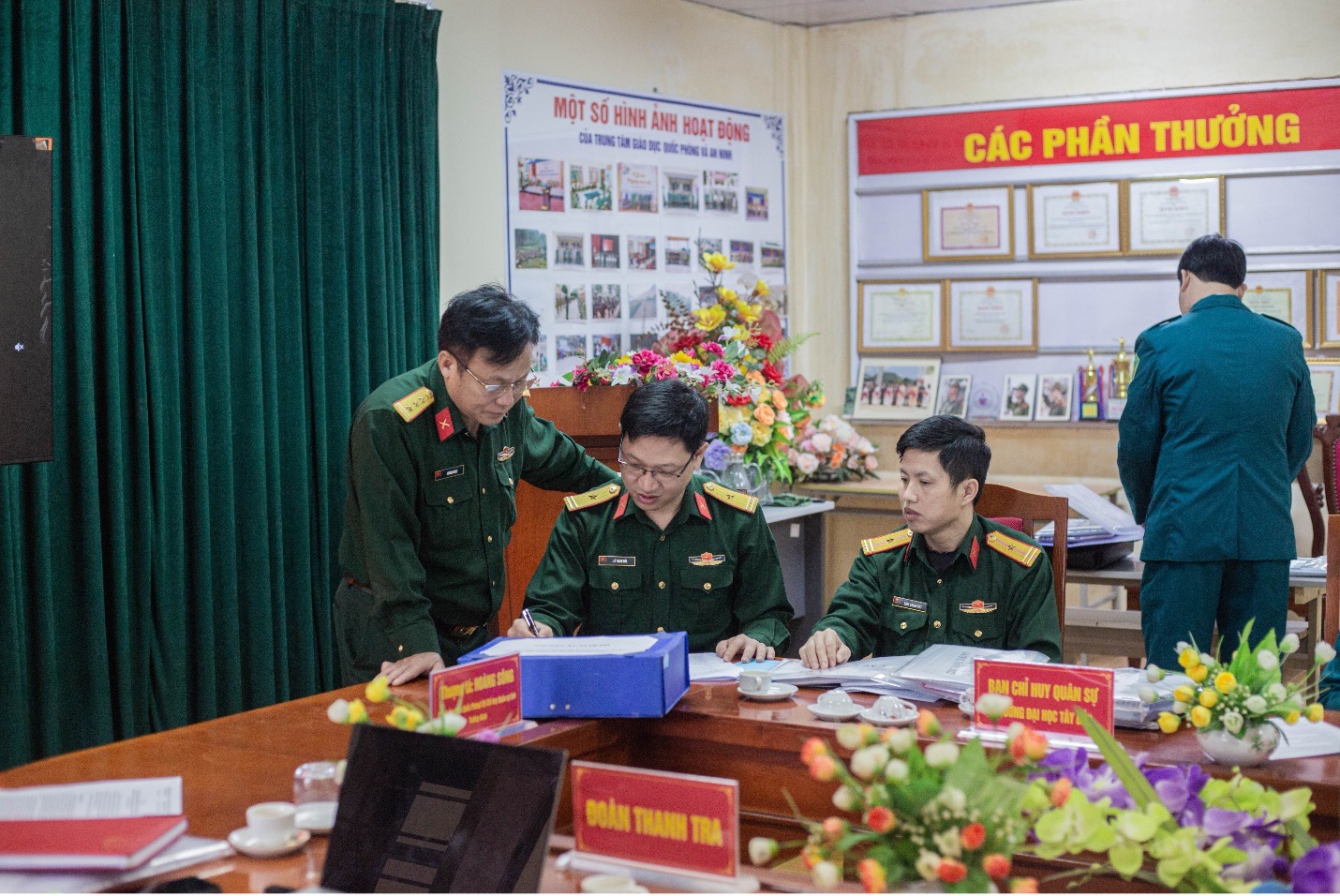 Bộ Chỉ huy quân sự tỉnh Sơn La thanh tra việc thực hiện Nghị định 168/2018/NĐ-CP ngày 28/12/2018 của Chính phủ về công tác Quốc phòng ở Bộ, ngành Trung ương, địa phương đối với Trường Đại học Tây Bắc năm 2024