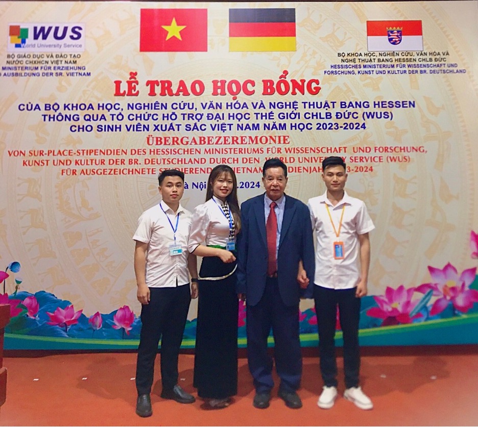 Sinh viên Trường Đại học Tây Bắc vinh dự được nhận học bổng Hessen - CHLB Đức, năm học 2023 - 2024