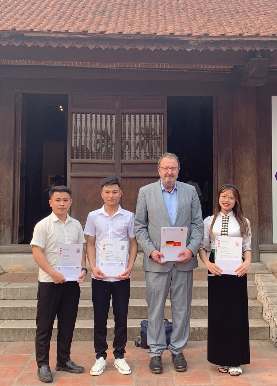 Sinh viên Trường Đại học Tây Bắc vinh dự được nhận học bổng Hessen - CHLB Đức, năm học 2023 - 2024