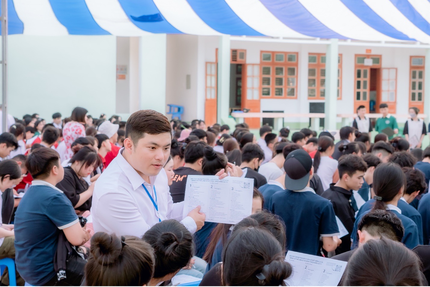 Đoàn công tác số 1 Trường Đại học Tây Bắc tổ chức Chương trình tư vấn, hướng nghiệp cho học sinh THPT trên địa bàn tỉnh Sơn La năm 2024