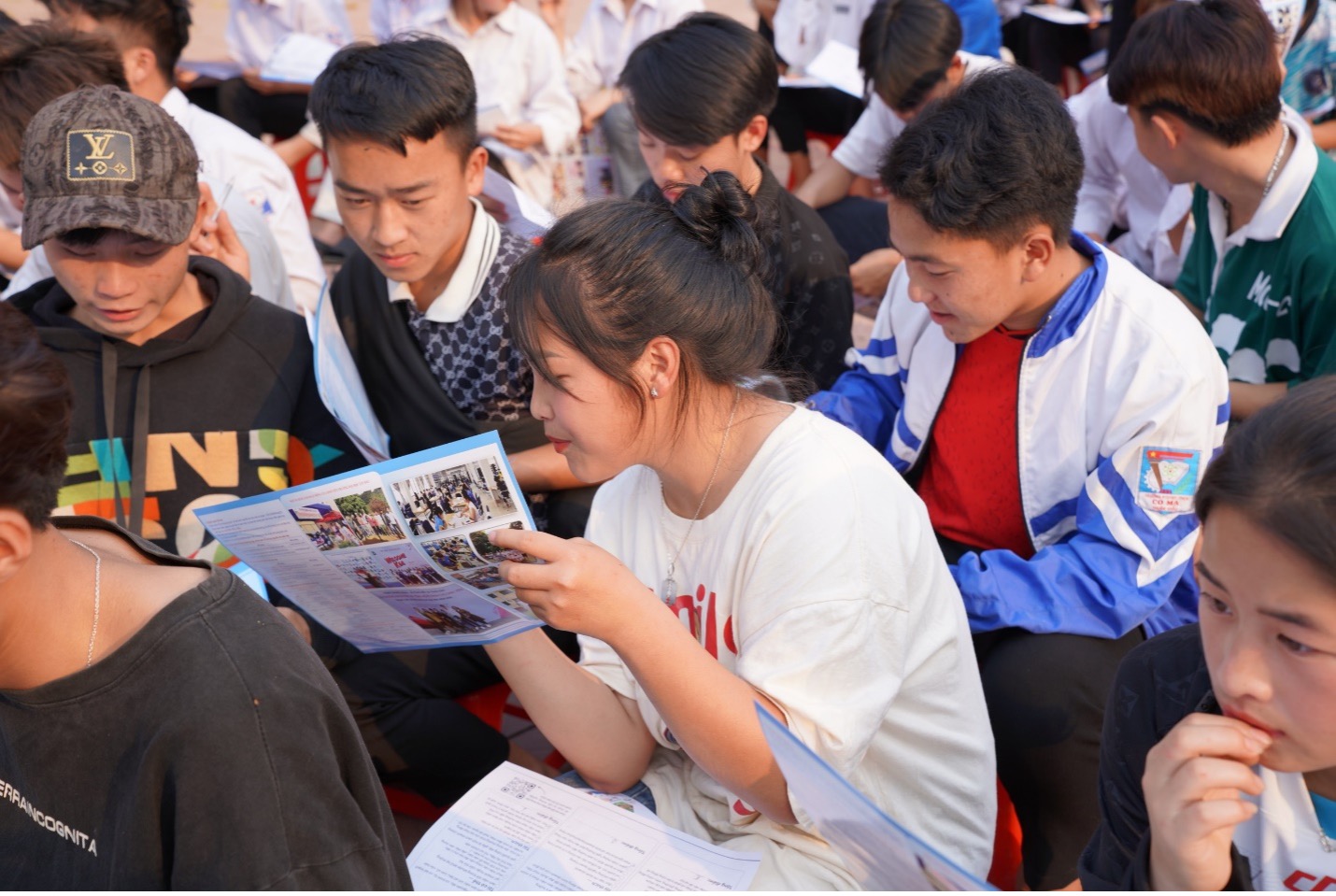 Đoàn công tác số 1 Trường Đại học Tây Bắc tổ chức Chương trình tư vấn, hướng nghiệp cho học sinh THPT trên địa bàn tỉnh Sơn La năm 2024