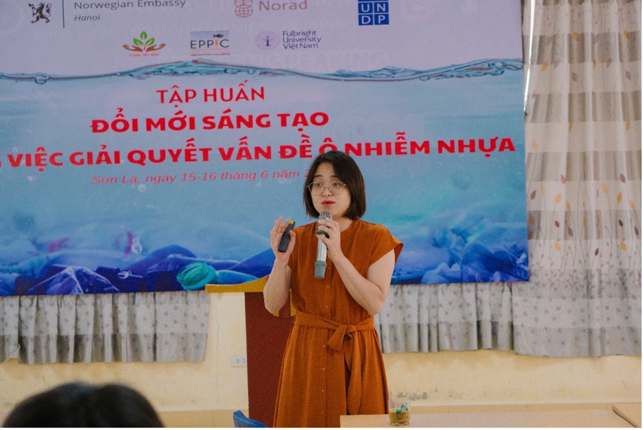 Chương trình tập huấn “Đổi mới sáng tạo trong giải quyết ô nhiễm nhựa” tại Trường Đại học Tây Bắc