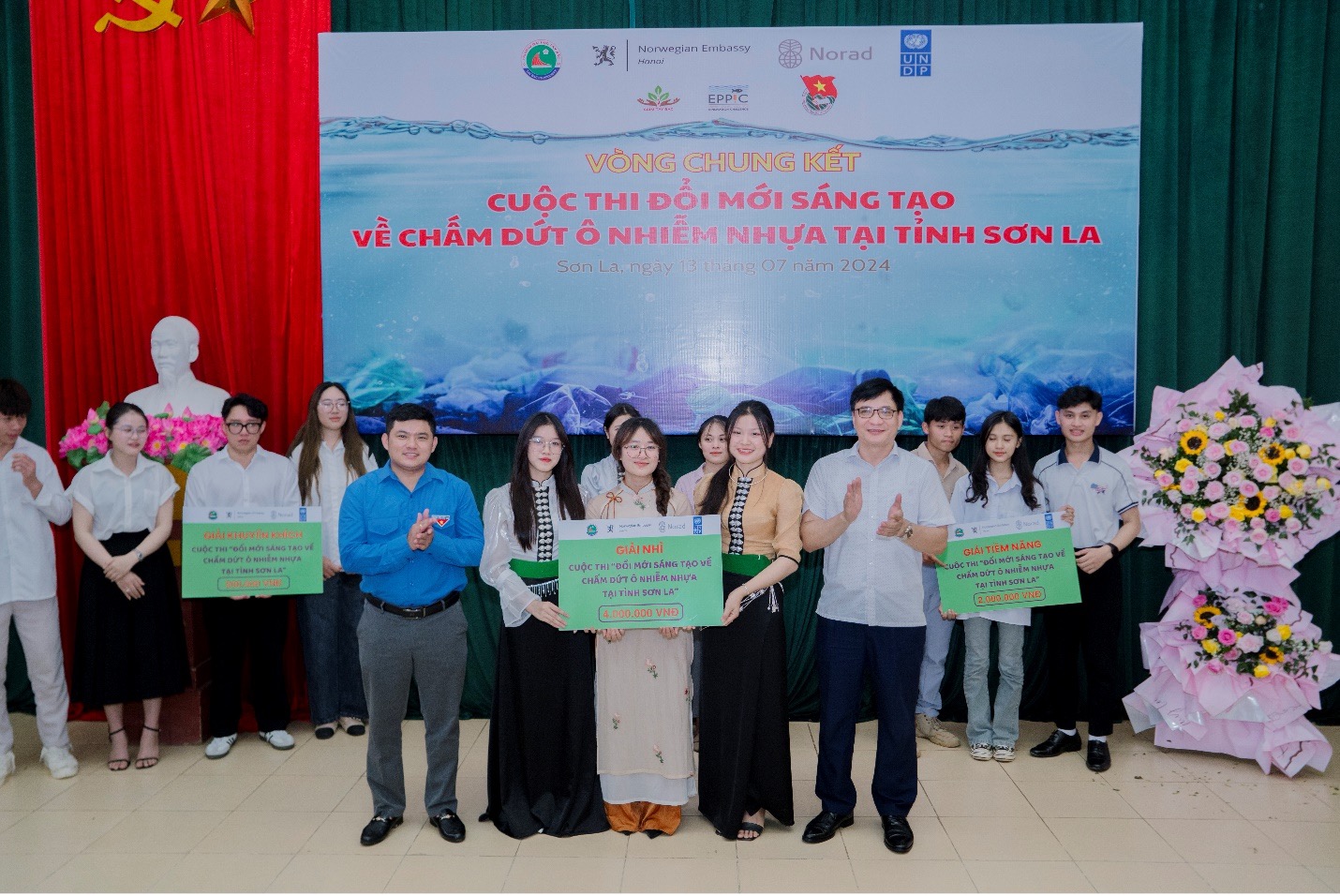 Chung kết cuộc thi đổi mới sáng tạo về chấm dứt ô nhiễm nhựa tại tỉnh Sơn La