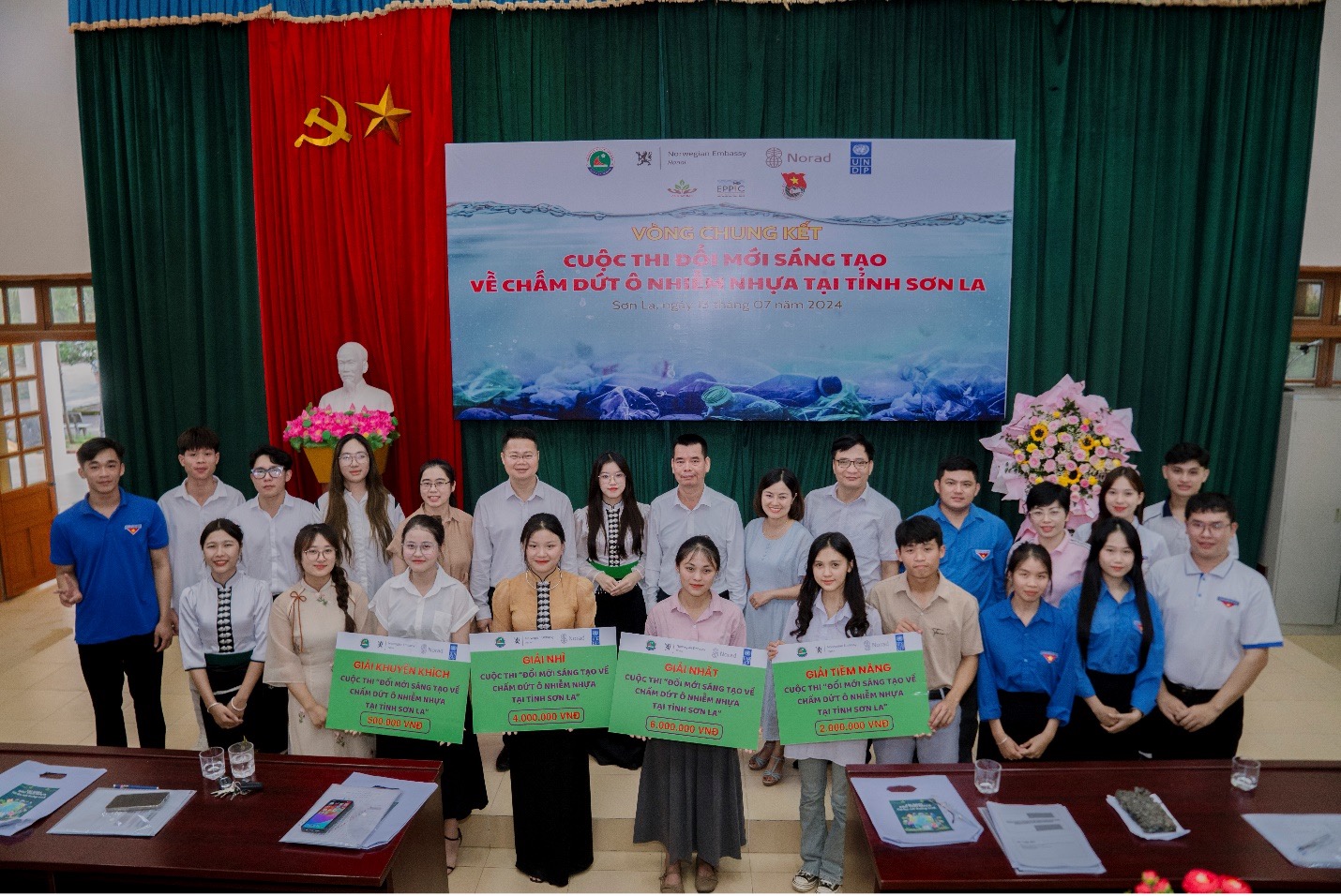 Chung kết cuộc thi đổi mới sáng tạo về chấm dứt ô nhiễm nhựa tại tỉnh Sơn La
