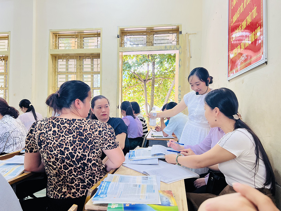 Trường Đại học Tây Bắc tập huấn, bồi dưỡng giáo viên THCS tại huyện Mai Sơn