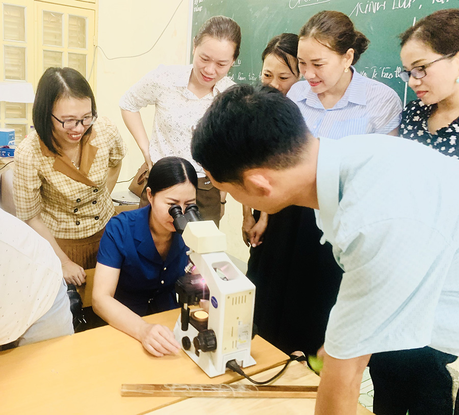 Trường Đại học Tây Bắc tập huấn, bồi dưỡng giáo viên THCS tại huyện Mai Sơn