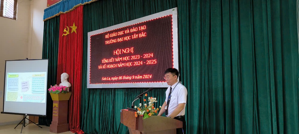 Trường Đại học Tây Bắc tổ chức Hội nghị Tổng kết năm học 2023-2024 và Kế hoạch năm học 2024-2025