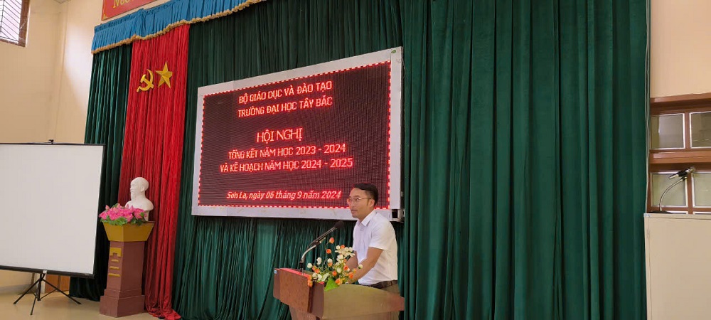Trường Đại học Tây Bắc tổ chức Hội nghị Tổng kết năm học 2023-2024 và Kế hoạch năm học 2024-2025