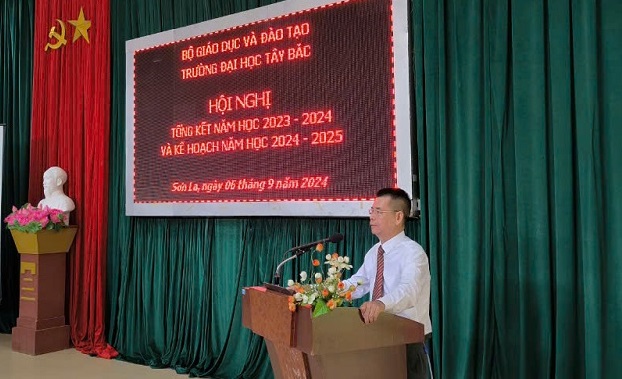Trường Đại học Tây Bắc tổ chức Hội nghị Tổng kết năm học 2023-2024 và Kế hoạch năm học 2024-2025