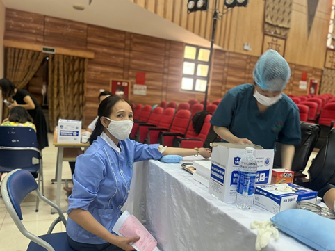 Công đoàn Trường Đại học Tây Bắc tổ chức Chương trình nói chuyện chuyên đề, tư vấn và khám sức khỏe miễn phí cho cán bộ, nhà giáo, người lao động