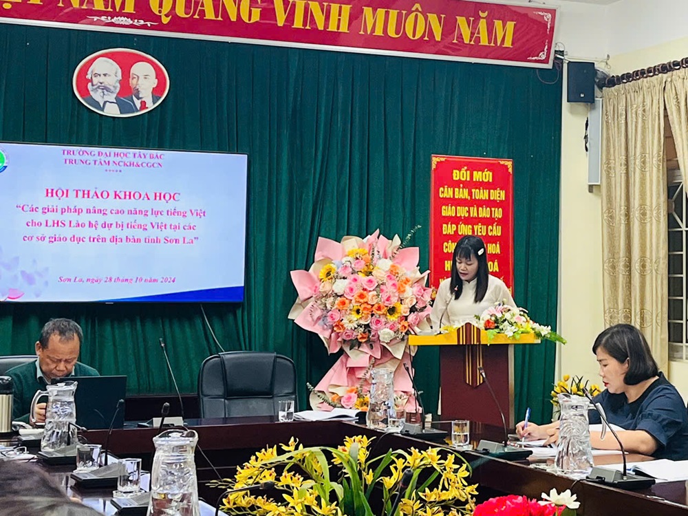 Hội thảo các giải pháp nâng cao năng lực Tiếng việt cho lưu học sinh Lào hệ dự bị Tiếng Việt tại các cơ sở giáo dục trên địa bàn tỉnh Sơn La