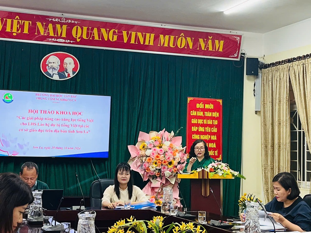 Hội thảo các giải pháp nâng cao năng lực Tiếng việt cho lưu học sinh Lào hệ dự bị Tiếng Việt tại các cơ sở giáo dục trên địa bàn tỉnh Sơn La