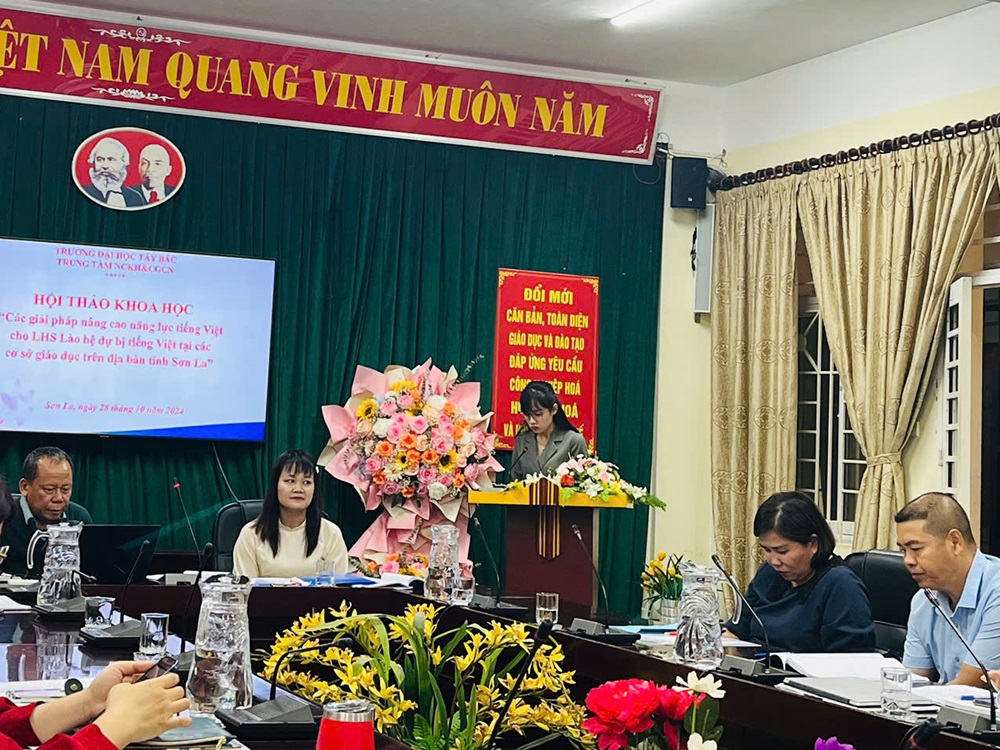 Hội thảo các giải pháp nâng cao năng lực Tiếng việt cho lưu học sinh Lào hệ dự bị Tiếng Việt tại các cơ sở giáo dục trên địa bàn tỉnh Sơn La