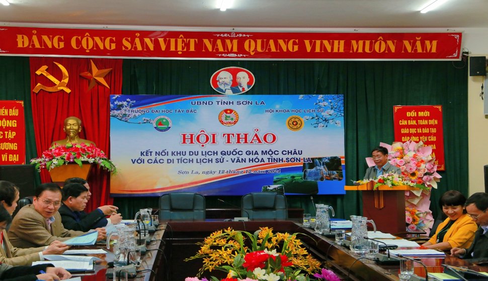 Hội thảo “Kết nối khu du lịch quốc gia Mộc Châu với các di tích  lịch sử – văn hóa tỉnh Sơn La”