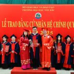 Lễ trao bằng Cử nhân hệ Chính quy đợt 1 năm 2025 tại Trường Đại học Tây Bắc