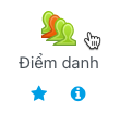 Chọn hoạt động Điểm danh